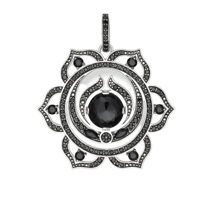 925 Sterling Silver Splenic Chakra Swadhisthana Pendant Jewelry For Women