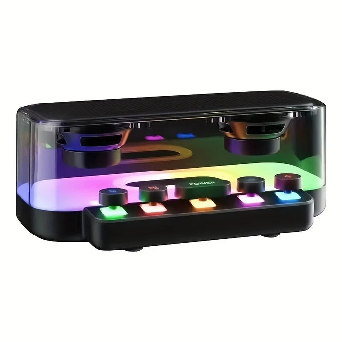 Colourful Lights Bluetooth Speaker For Living Room / Bedroom / Party