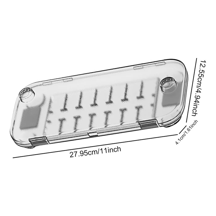 For Switch 2 Transparent Case Anti-Drop Console Handle Storage Box High Transparency Protective Case Console Shell For Switch 2