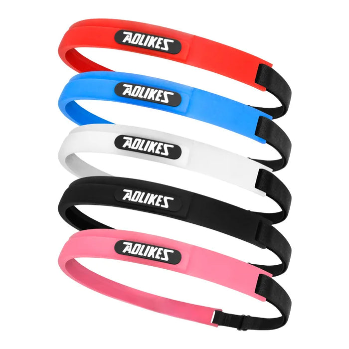 Soft Silicone Sweatband For Fitness & Sports Men & Women