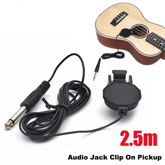 Clip On Acoustic Instrument Pickup 2.5M Length