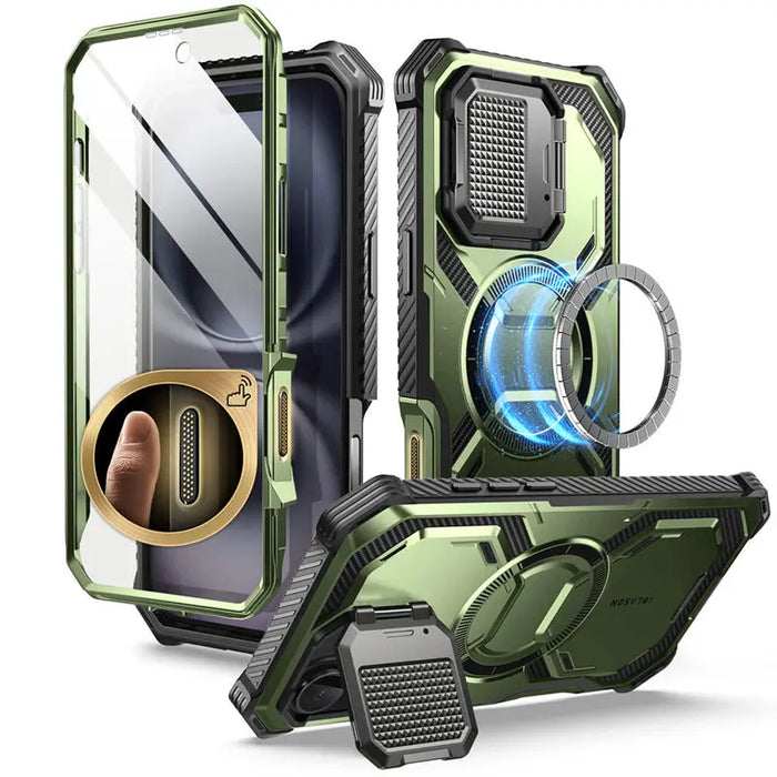 For Iphone 16 Armorbox Military Protection Shockproof Magnetic Magsafe Phone Case With Camera Control Button