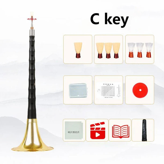 Traditional Ebony Suona Set For Children