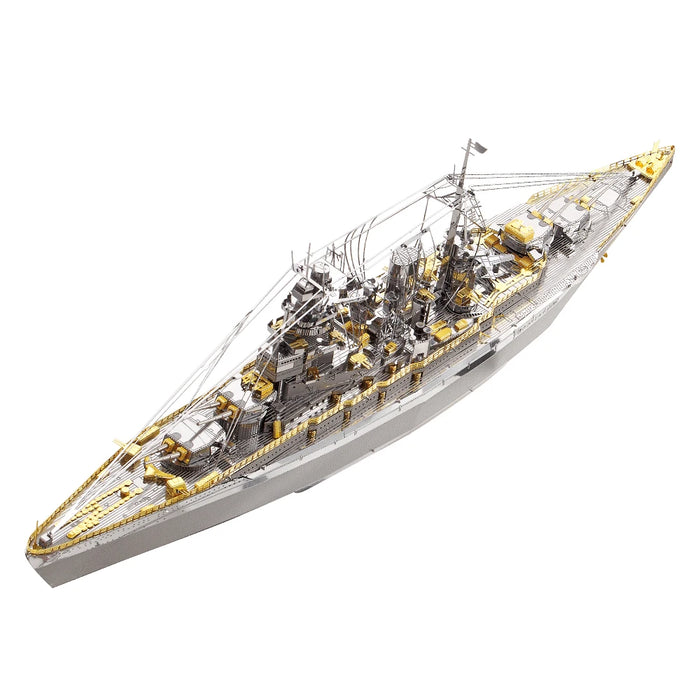 Diy 3D Battleship Model Kit For Teens Brain Teaser Gift