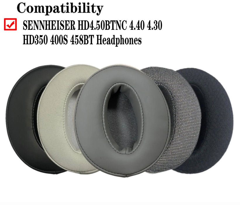 Pair of Replacement Earpads For Sennheiser Hd 4.50Bt / 4.40Bt Headphones Ear Cushions For Hd4.50Btnc / Hd450Bt / Hd4.40Bt