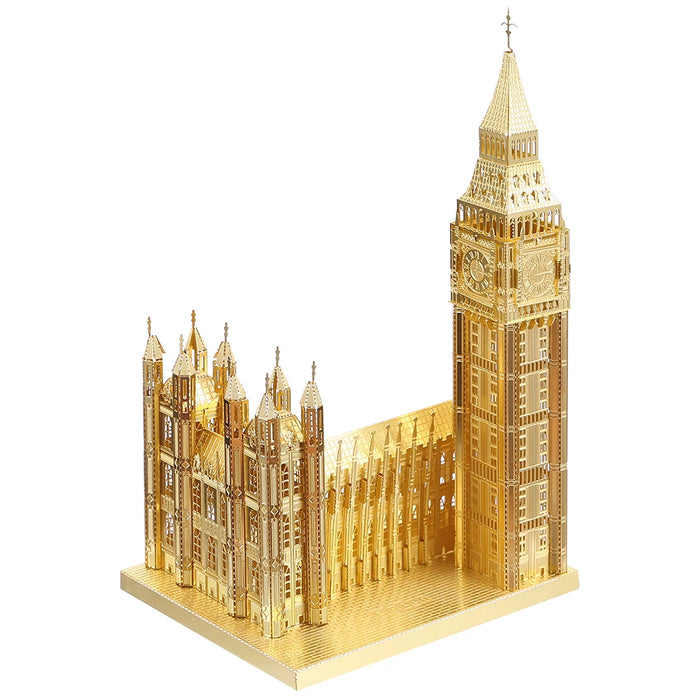 3D Puzzle Building Kit For Notre Dame & Himeji Jo Diy Metal House Toy