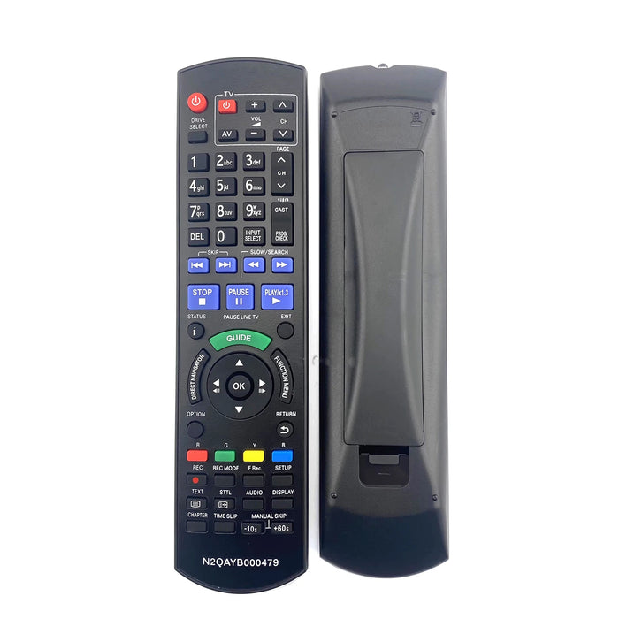 For Panasonic Av Blu-Ray Disc Dvd Player N2Qayb000344 N2Qayb000337 N2Qayb000338 N2Qayb000479 Remote Control Replacement