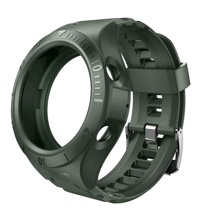 For Samsung Galaxy Watch 3 45Mm 2020 Rugged Military Grade Shockproof Sports Business Case With Strap Bands