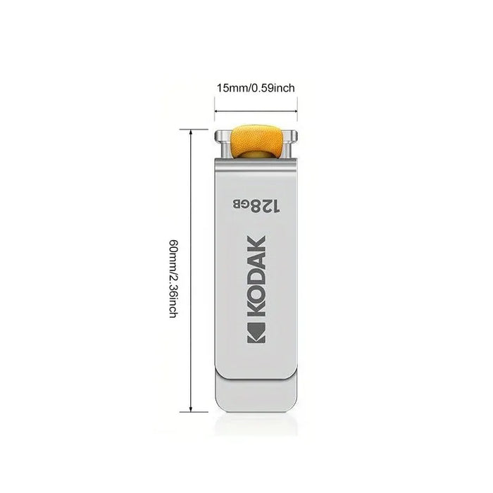 Kodak High Speed USB Flash Drive 64gb 128gb 256gb Metal Pen Drive Car Music