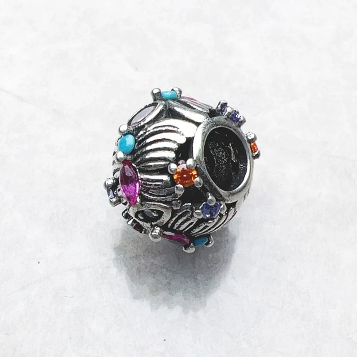 925 Sterling Silver Bohemia Butterfly Charm Bead For Women