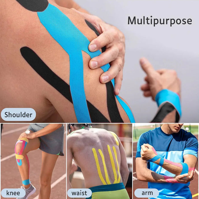 5Cm*5M Waterproof Kinesiology Tape Muscle Recovery & Pain Relief