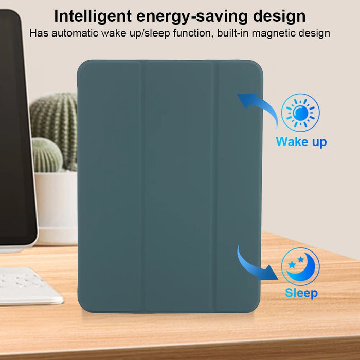 Smart Case For Ipad 10Th Generation Auto Sleep / Wake Smart Cover Anti-Fall Protective Cover With Soft Silicone Back For Ipad 10Th