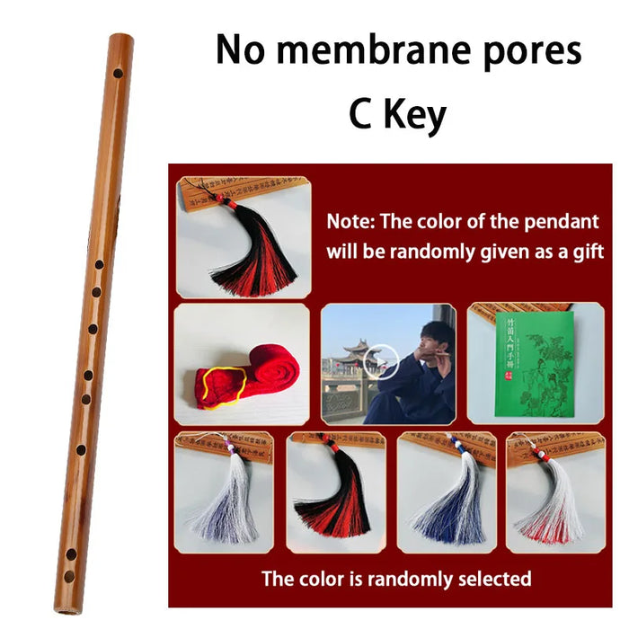 Traditional Bamboo Flute For Children Portable Woodwind
