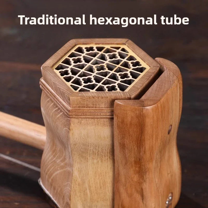 2 String Wooden Erhu Set For Beginner Adults