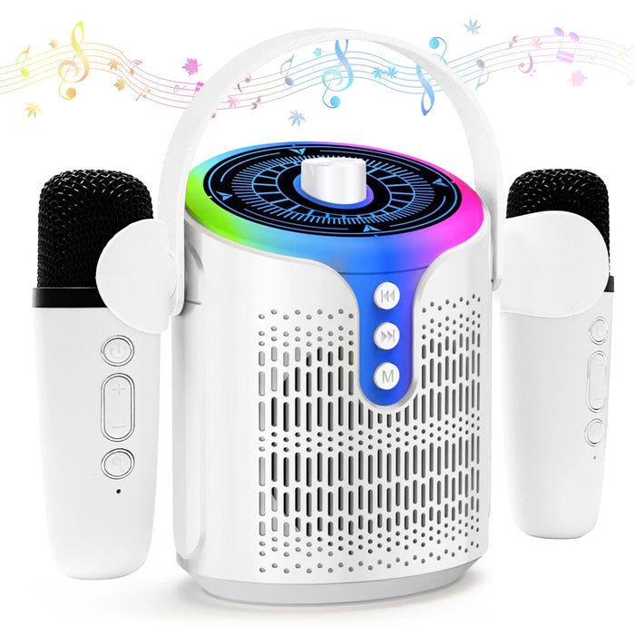 Wireless Karaoke Machine For Adults & Kids Portable Pa System With Mic & Tws Speaker