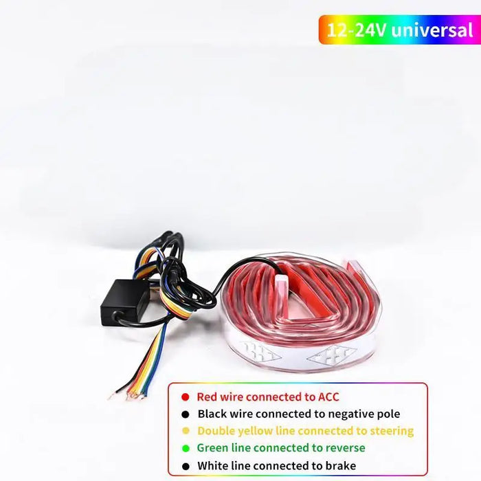 12V 24V Led Truck Car Tail Light Strip Night Safety Warning Signal