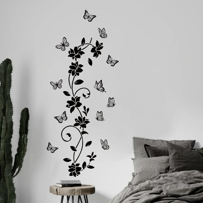 Waterproof Butterfly Wall Decals For Bathroom And Bedroom Decor