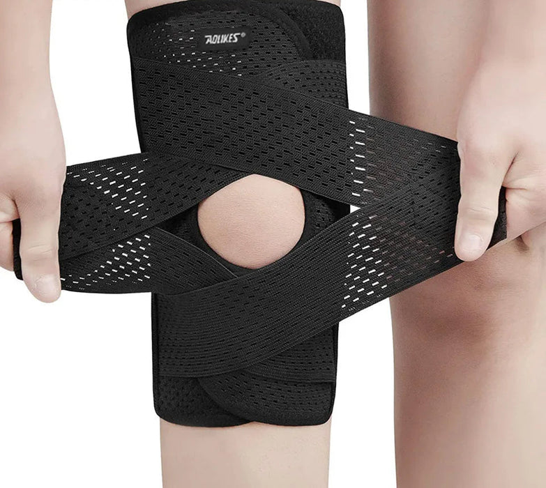 Knee Brace For Pain Relief Compression Support With Stabilizers