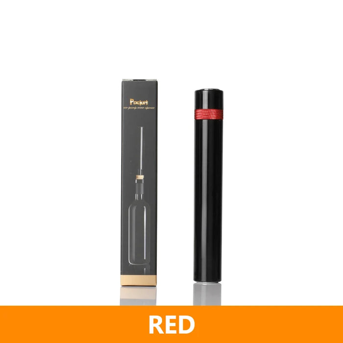 Stainless Steel Air Pressure Wine Opener Easy Cork Removal For Home Parties