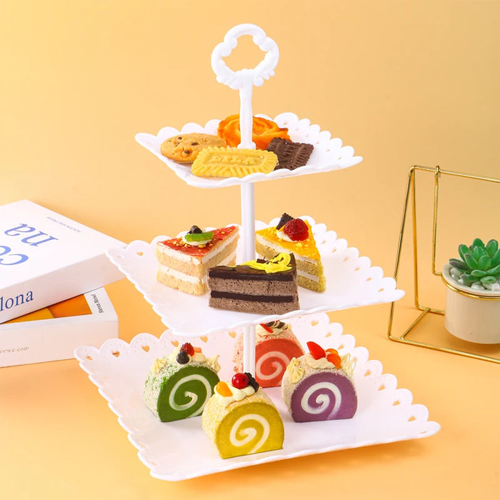 Reusable 2 / 3 Layer Fruit Tray Perfect For Parties And Weddings