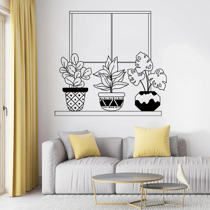 Decorative Plant Pattern Wall Stickers For Home