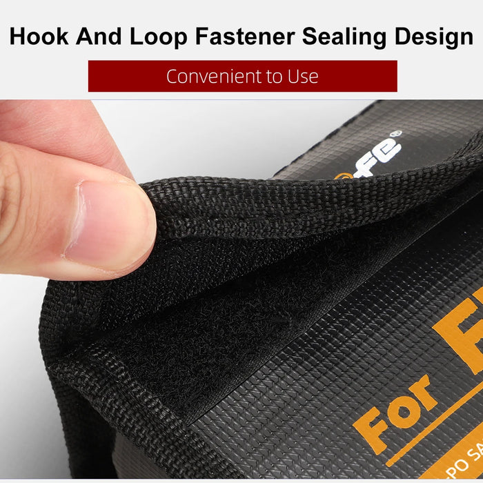 For Dji Flip Safety Battery Bag Explosion-Proof Protective Bag Battery Storage Case Battery Portable Carrying Case For Dji Flip