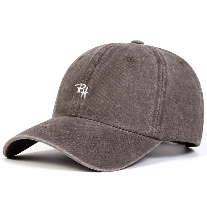 Embroidered Unisex Baseball Cap Adjustable Sun Hat For Spring / Autumn