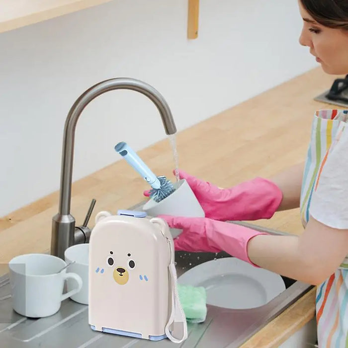 Multipurpose Bottle Brush Set For Travel