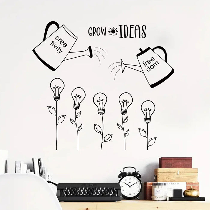 Flower Pattern Wall Stickers For Kids Room Decor