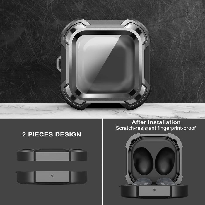 For Samsung Galaxy Buds Live / Pro Headphone Shell Armor Shockproof Hard Case