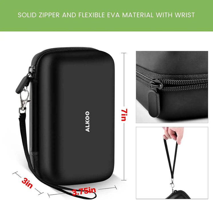 Large 3X Daily Pill Organizer 7 Day Travel Case