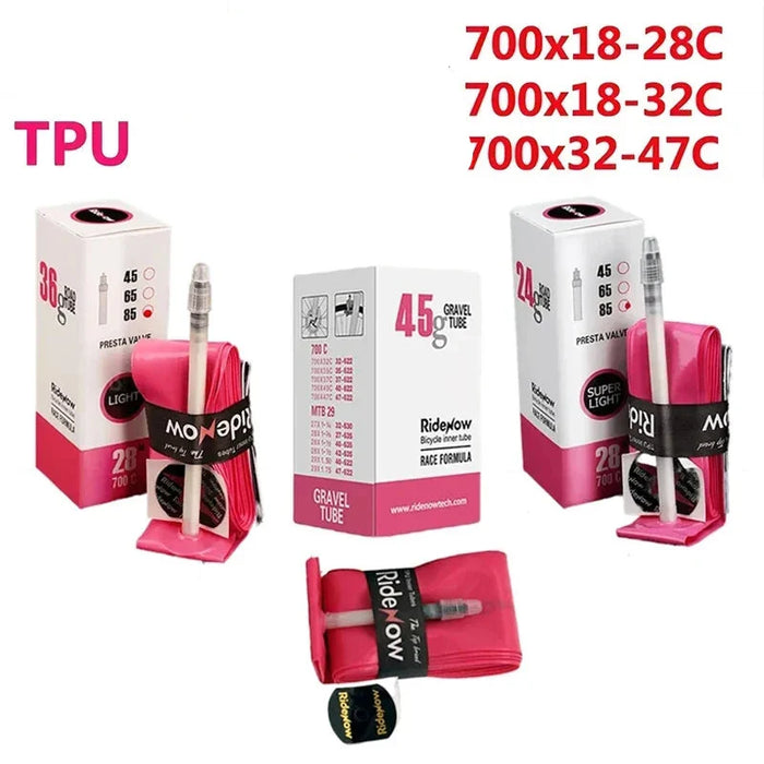 Tpu Bike Inner Tube 700C 700X18 47C Road Bicycle Tire Mtb Camera 29X1.5 1.75