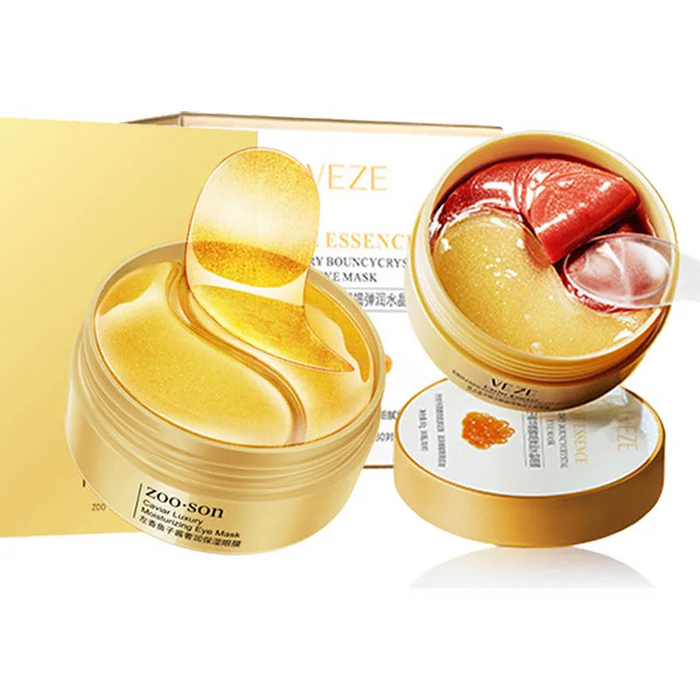 60 Piece Gold Crystal Eye Mask For Dark Circles & Bags