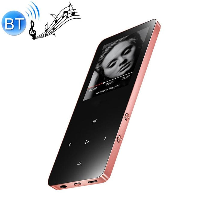 1.8 Inch Metal Bluetooth Mp3 / Mp4 Player With Touch Screen 8Gb