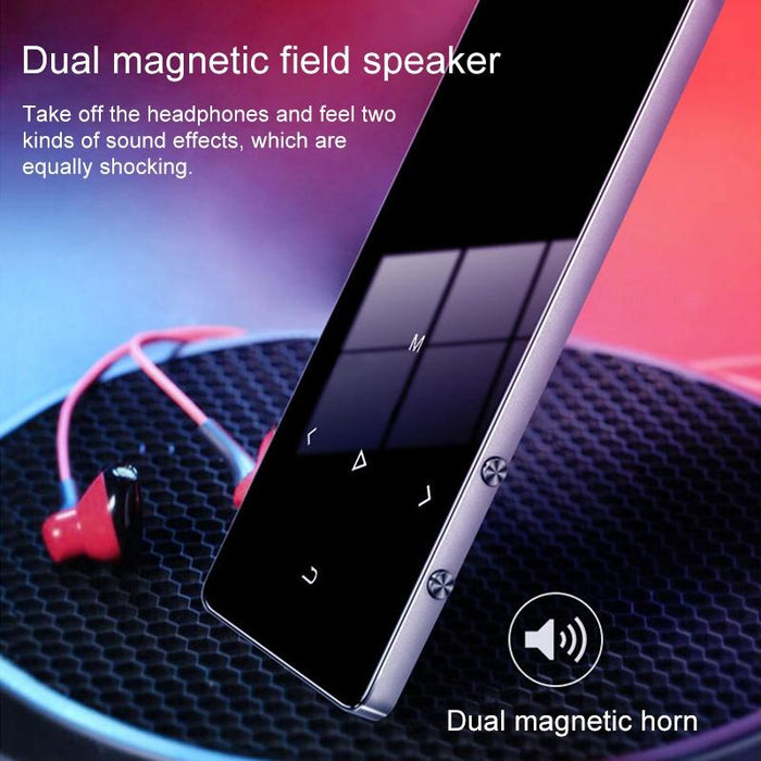 1.8 Inch Metal Bluetooth Mp3 / Mp4 Player With Touch Screen 8Gb