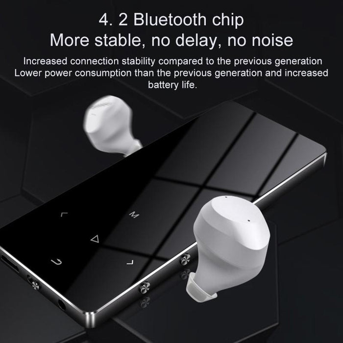 1.8 Inch Metal Bluetooth Mp3 / Mp4 Player With Touch Screen 8Gb