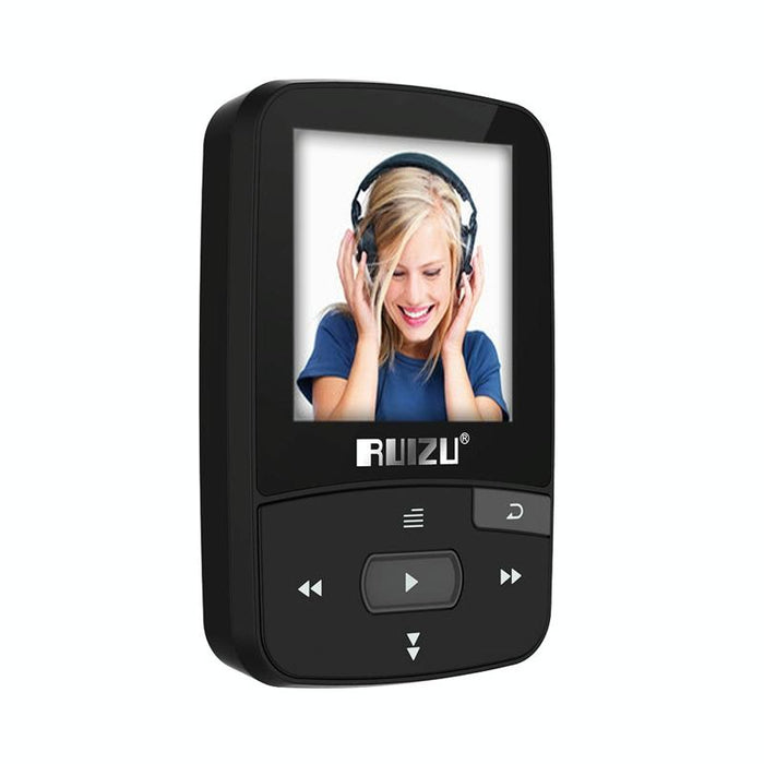 Sporty Bluetooth Mp3 Player 8Gb Clip Mini With Screen Fm Recording E Book Pedometer