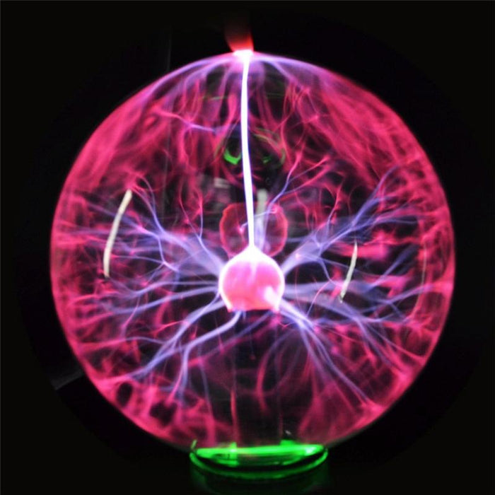 3 Crystal Magic Ball Glass Sphere Light Home Decor Novelty Lamp