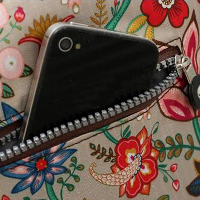 Waterproof Nylon Multilayer Crossbody Bag For Women