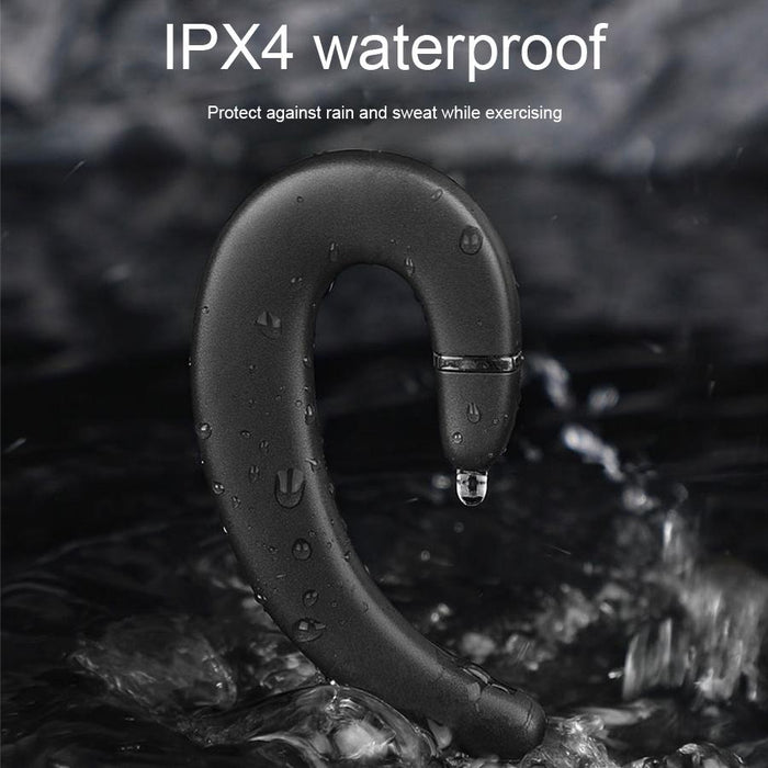 Et Bluetooth Earphone Wireless Handsfree Ear Hook Waterproof Noise Cancelling Earphone With Mic For Android Iphone