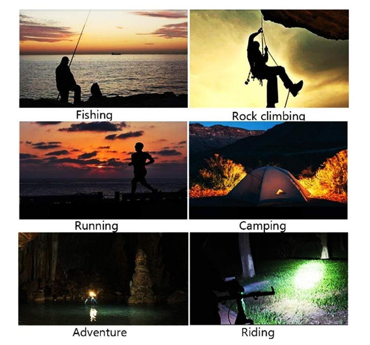 Zoomable Led Headlamp For Fishing & Camping