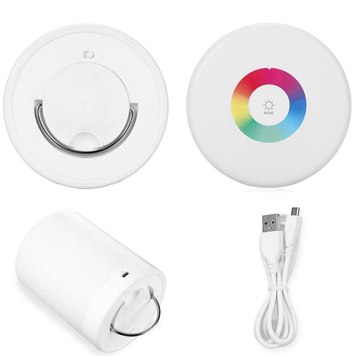 Smart Touch Dimmer Lamp Rgb Colour Change Rechargeable Night Light