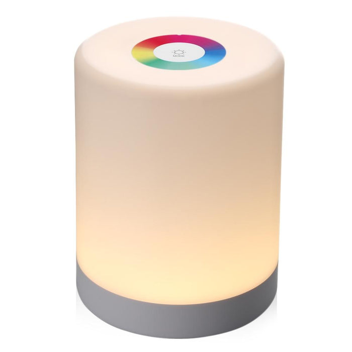 Smart Touch Dimmer Lamp Rgb Colour Change Rechargeable Night Light