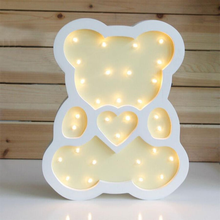 Kids Bedroom Led Night Light Decorative Wall Lamp