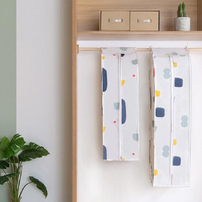 Three-Dimensional Hanger Pocket Wardrobe Coat Hanger Pocket Dust Cover - Size Small