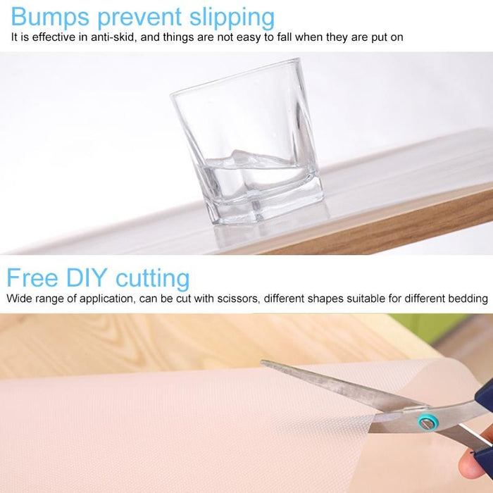 Diamond Texture Cut Off Cabinet Drawer Waterproof Dustproof Pad Mat - Size 45X150Cm