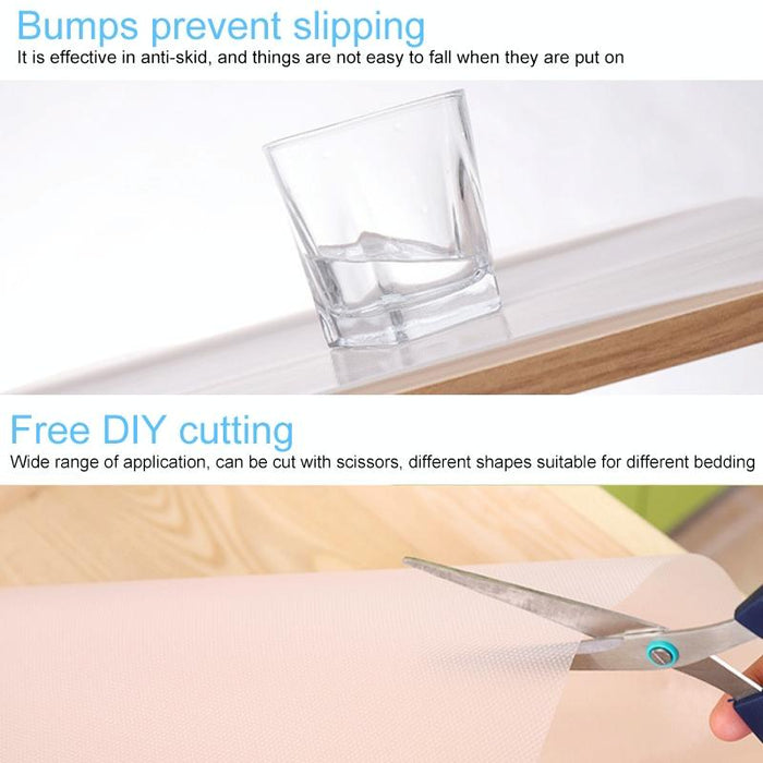 Diamond Texture Cut Off Cabinet Drawer Waterproof Dustproof Pad Mat - Size 45X150Cm