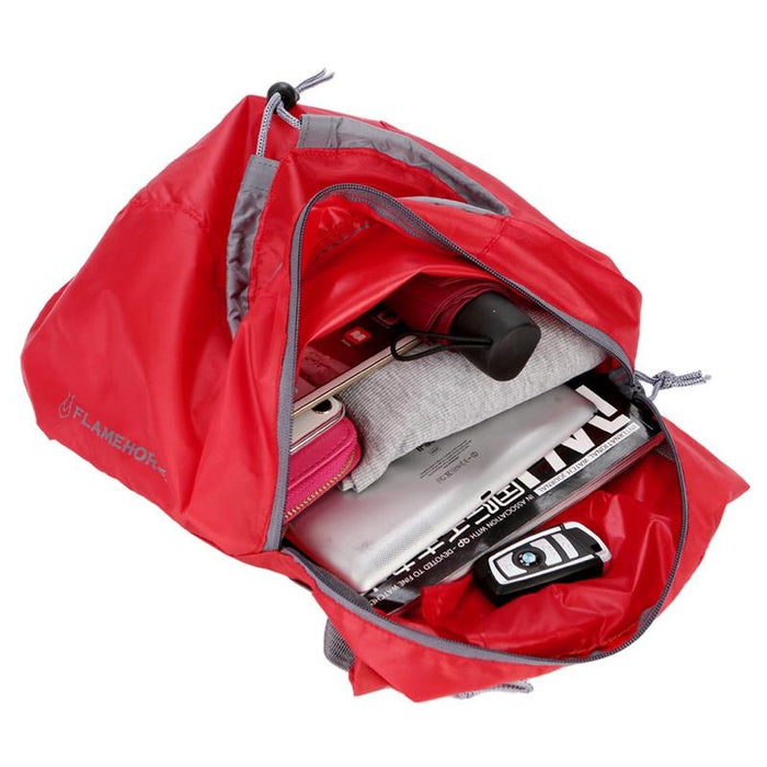 Waterproof Nylon Collapsible Backpack Lightweight Travel Bag For Women And Men