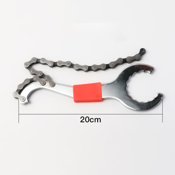 2-In-1 Bike Tool Bottom Shaft Flywheel Wrench