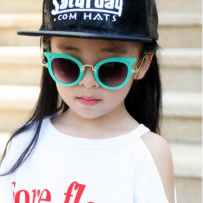Cat Eyes Anti Uv Sunglasses For Baby Boys & Girls